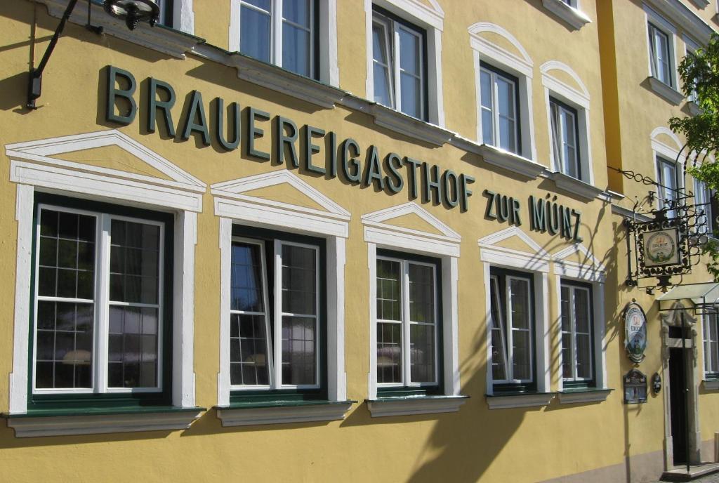Отель Brauereigasthof Zur Muenz Seit 1586